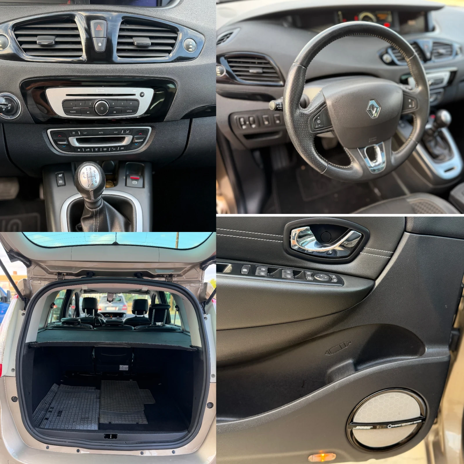 Renault Scenic 132 к.с * 4 цилиндъра, снимка 13 - Автомобили и джипове - 55667060