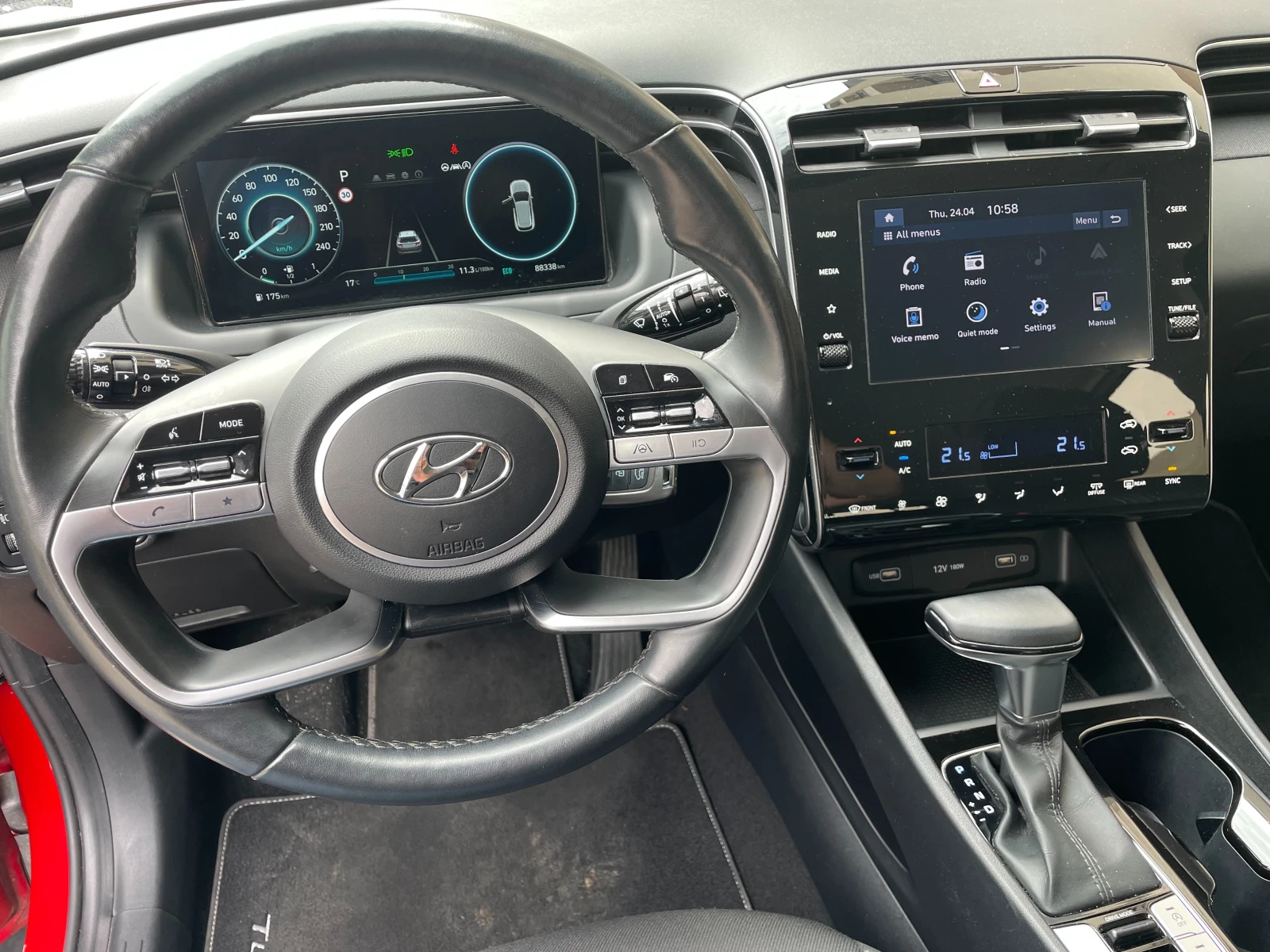 Hyundai Tucson 1.6 T-GDI Mild Hybrid- в ГАРАНЦИЯ - изображение 9