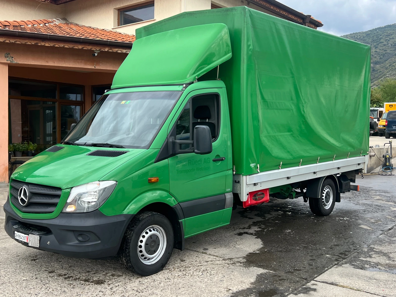 Mercedes-Benz Sprinter 316 CDI , Падащ борд, NAVI, Клима , EURO6 , Швейцарски - изображение 2