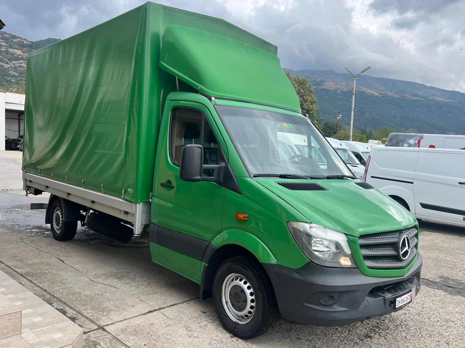 Mercedes-Benz Sprinter 316 CDI , Падащ борд, NAVI, Клима , EURO6 , Швейцарски - изображение 3