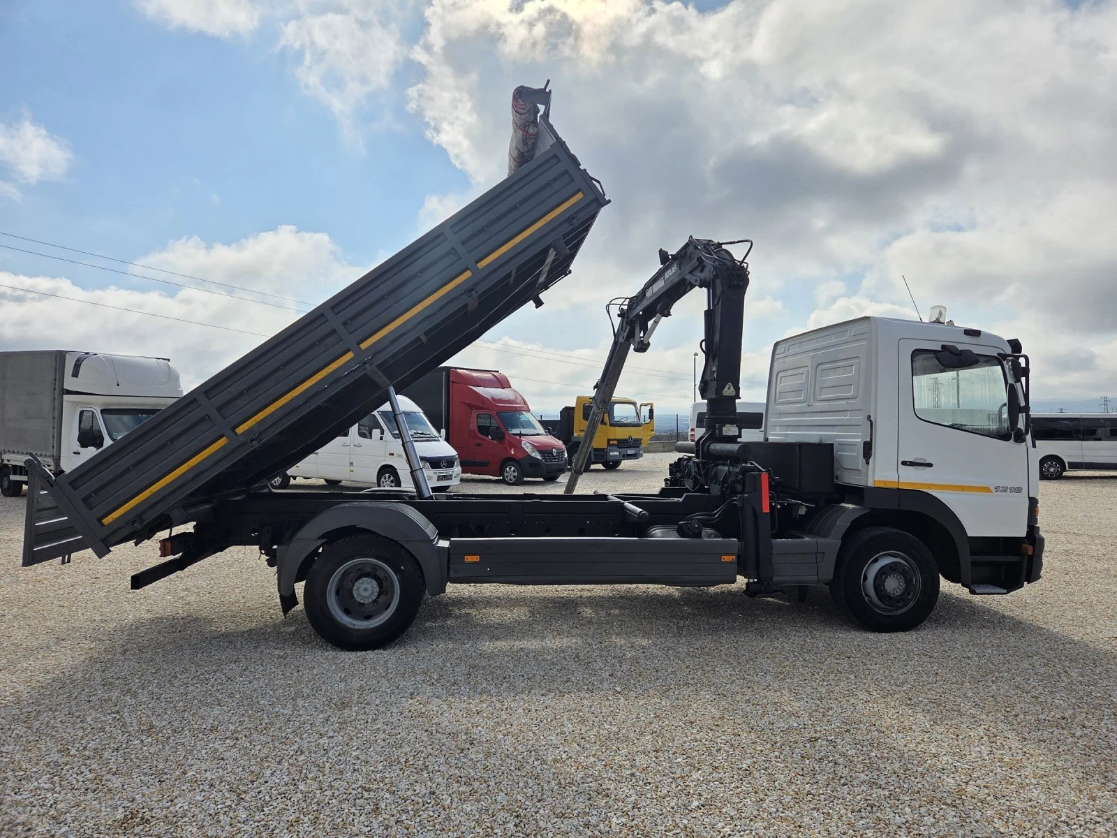 Mercedes-Benz Atego 1218 ATLAS AK 3500C 11990kg - изображение 3