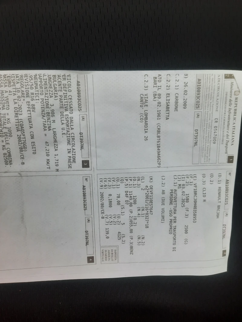 Renault Clio R  2009, снимка 9 - Автомобили и джипове - 53028671