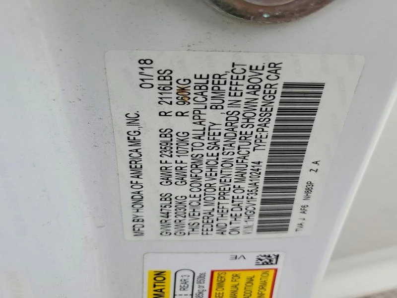 Honda Accord 1.5L 4 FRONT WHEEL DRIVE | Mobile.bg � ����������� 12