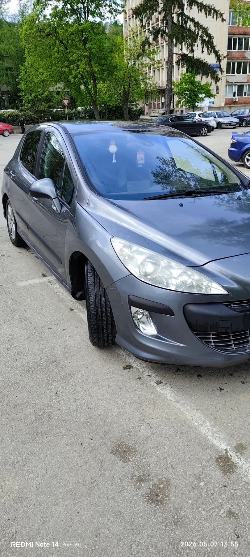Peugeot 308 1, 6 HDI, снимка 4 - Автомобили и джипове - 54667183