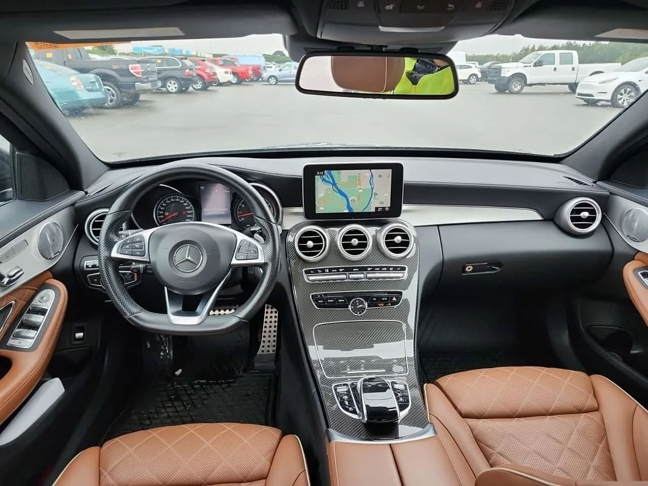 Mercedes-Benz C 43 AMG | DISTRONIC | BURMESTER | ПАНОРАМА | , снимка 2 - Автомобили и джипове - 54991524