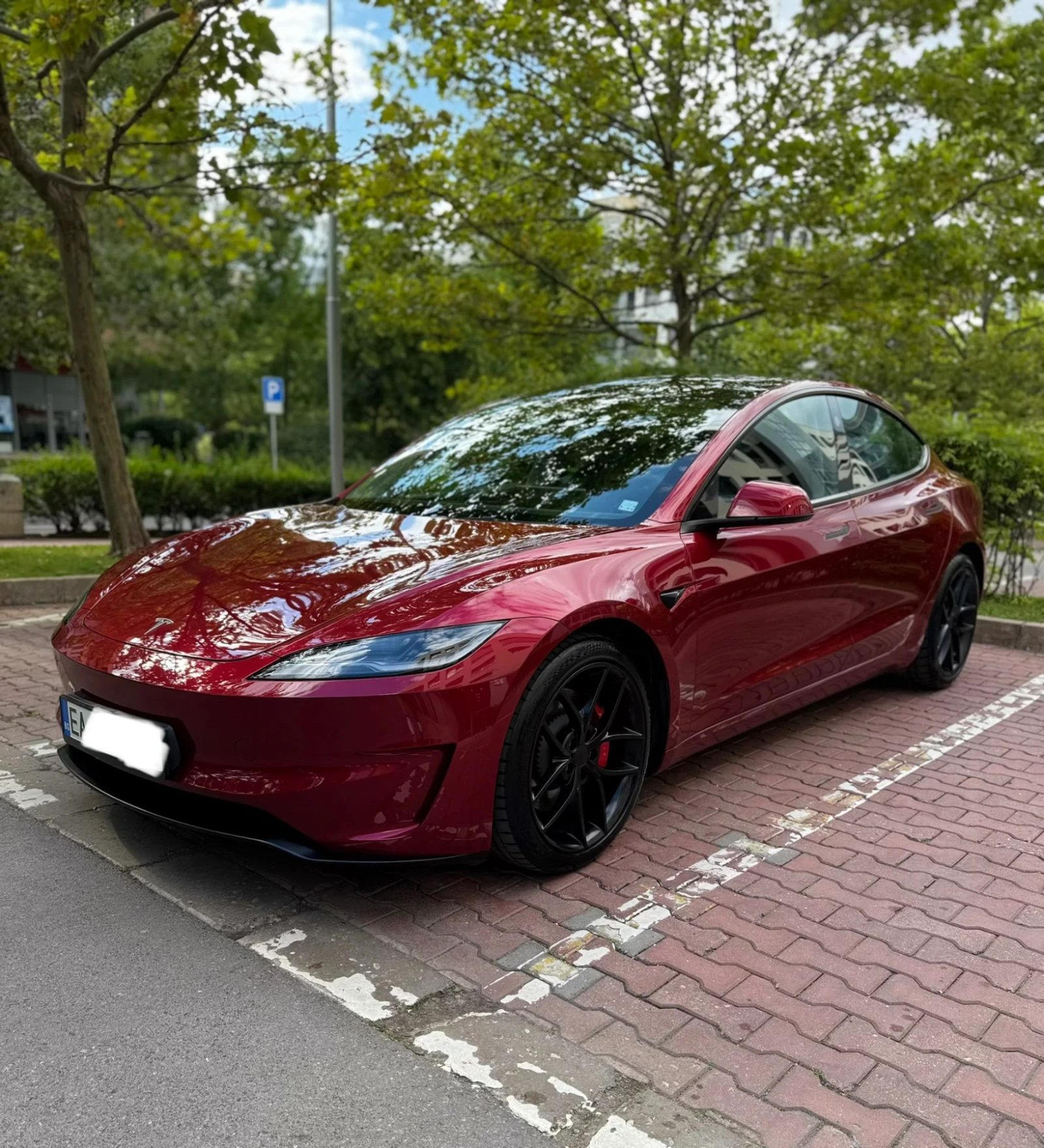 Tesla Model 3 Highland Performance | Европейска гаранция, снимка 3 - Автомобили и джипове - 55460184
