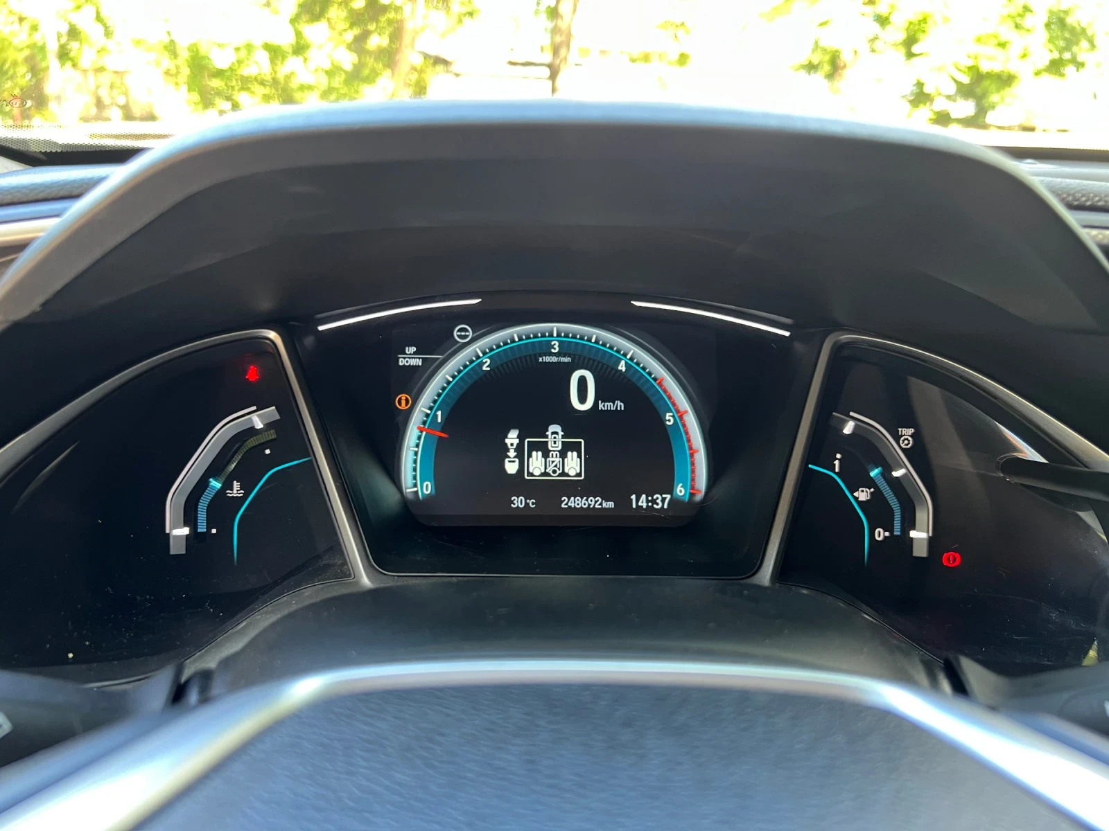 Honda Civic 1.6I-DTEC/120HP/TOP, снимка 15 - Автомобили и джипове - 55787708