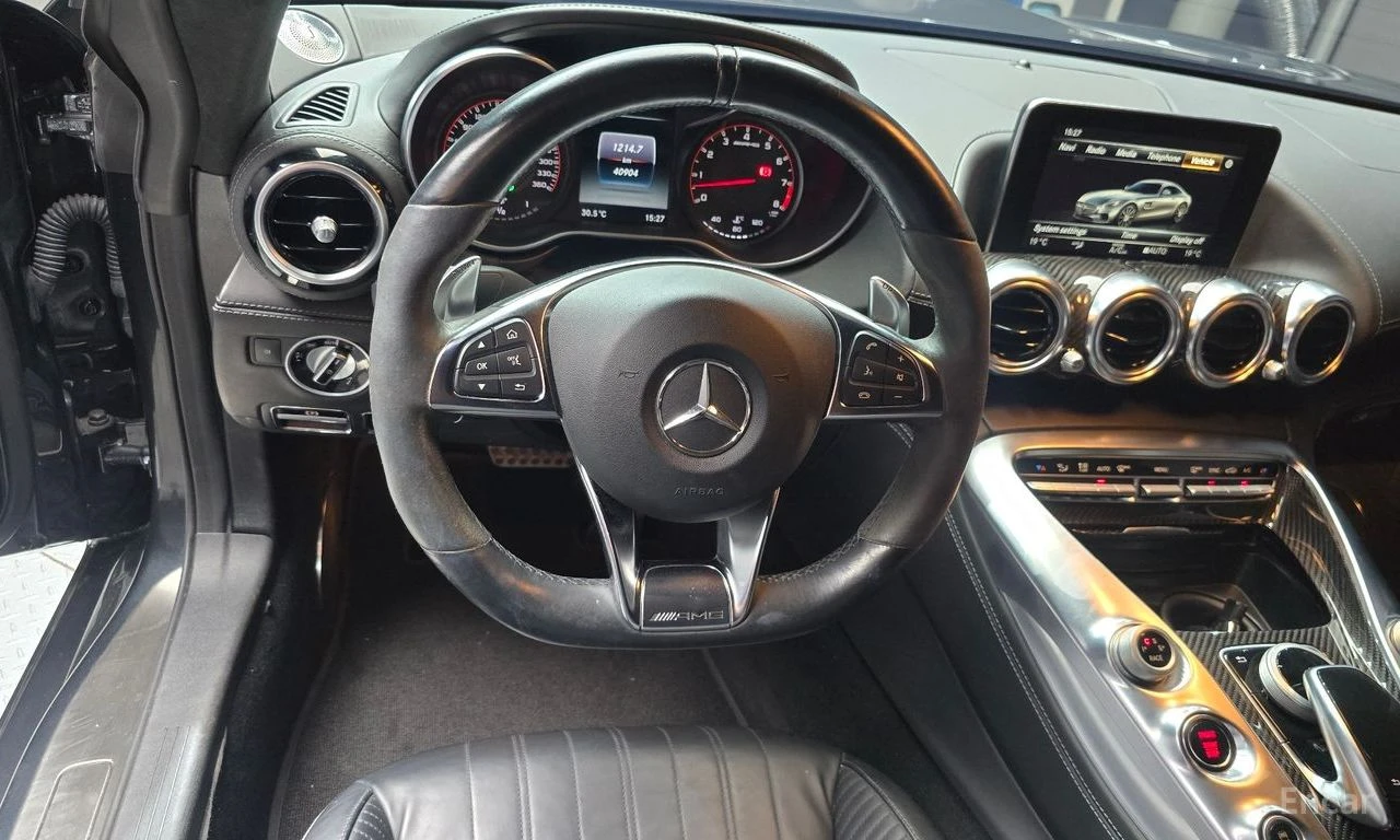 Mercedes-Benz AMG GT S* 4.0* V8* BI-TURBO* BURMESTER* , снимка 9 - Автомобили и джипове - 55973404