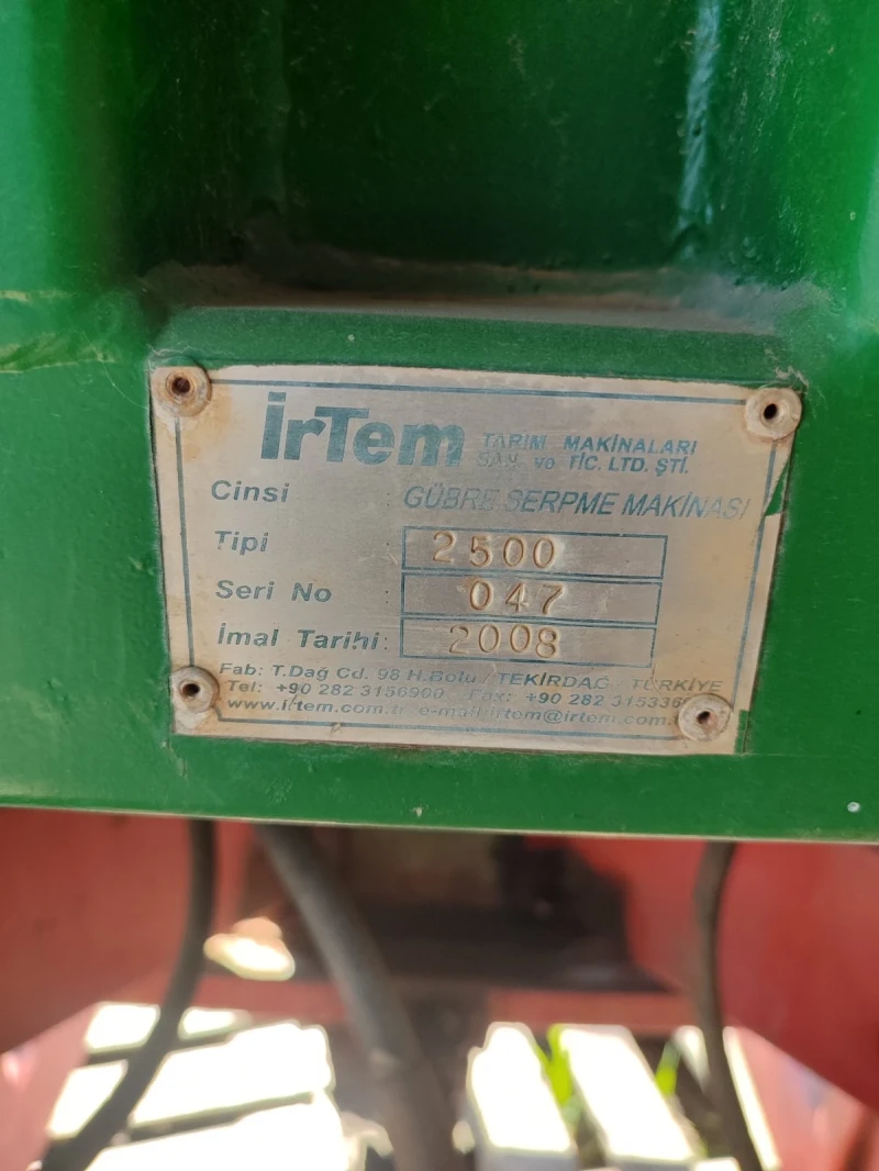 Торачка IrTem, снимка 4 - Селскостопанска техника - 52397428