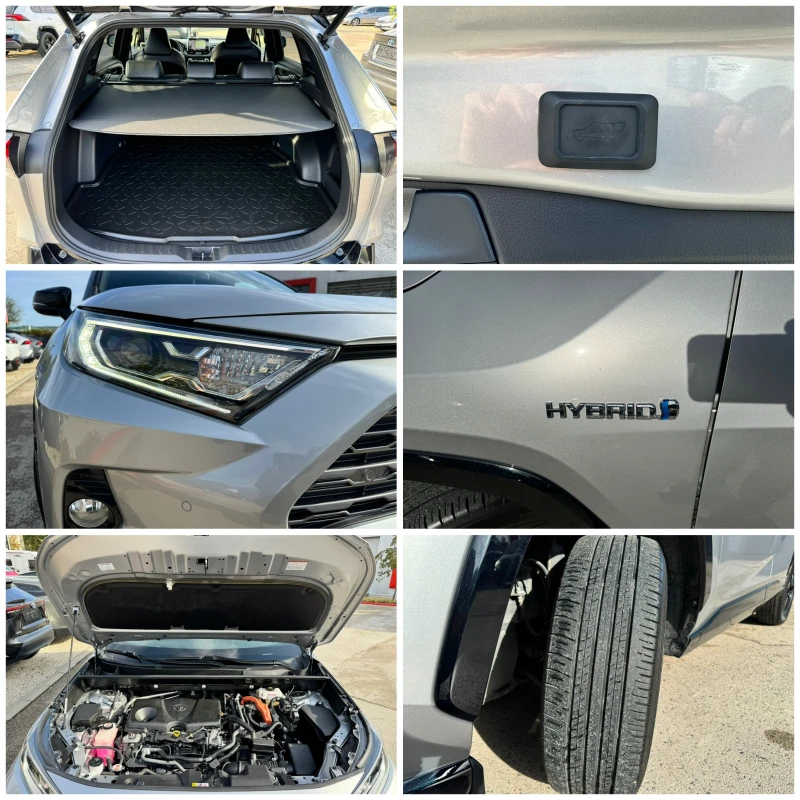 Toyota Rav4 2.5h 222k.с Гаранция Luxuri 4x4, снимка 16 - Автомобили и джипове - 47474331