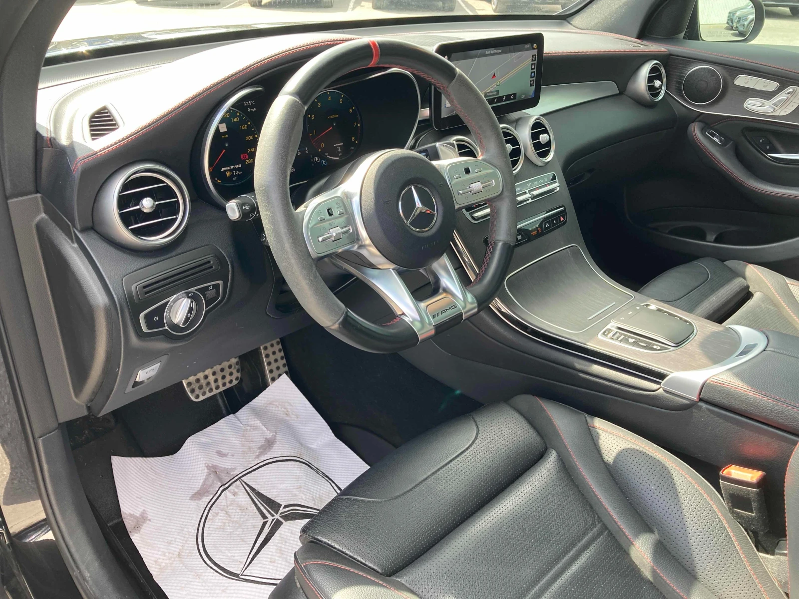 Mercedes-Benz GLC 43 AMG 2 КЛЮЧА * ПАНОРАМА * ПОДГРЕВИ * CARFAX, снимка 9 - Автомобили и джипове - 54882410
