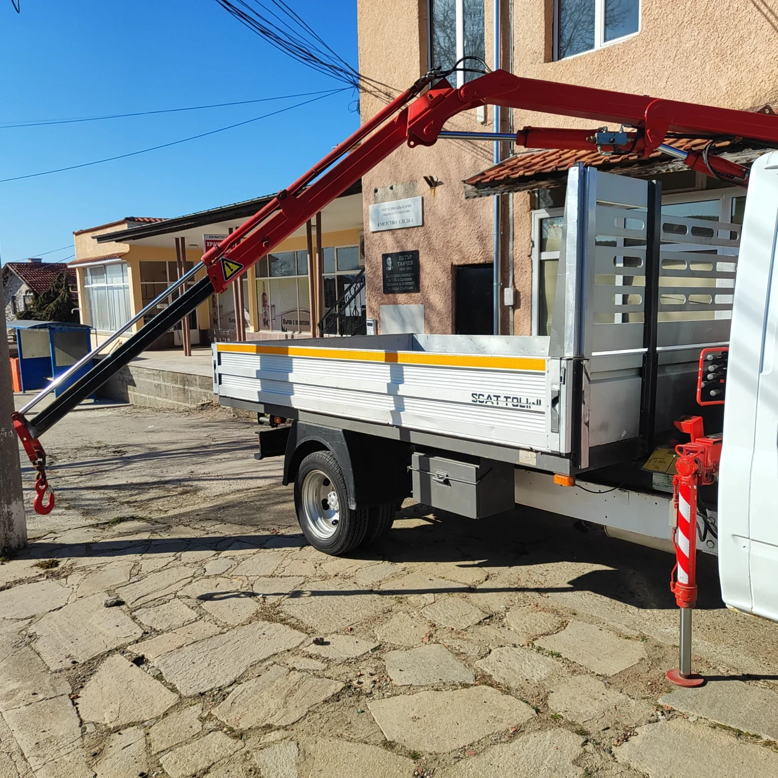 Ford Transit  Кран 1т.КЛИМАТИК, снимка 7 - Бусове и автобуси - 53838044