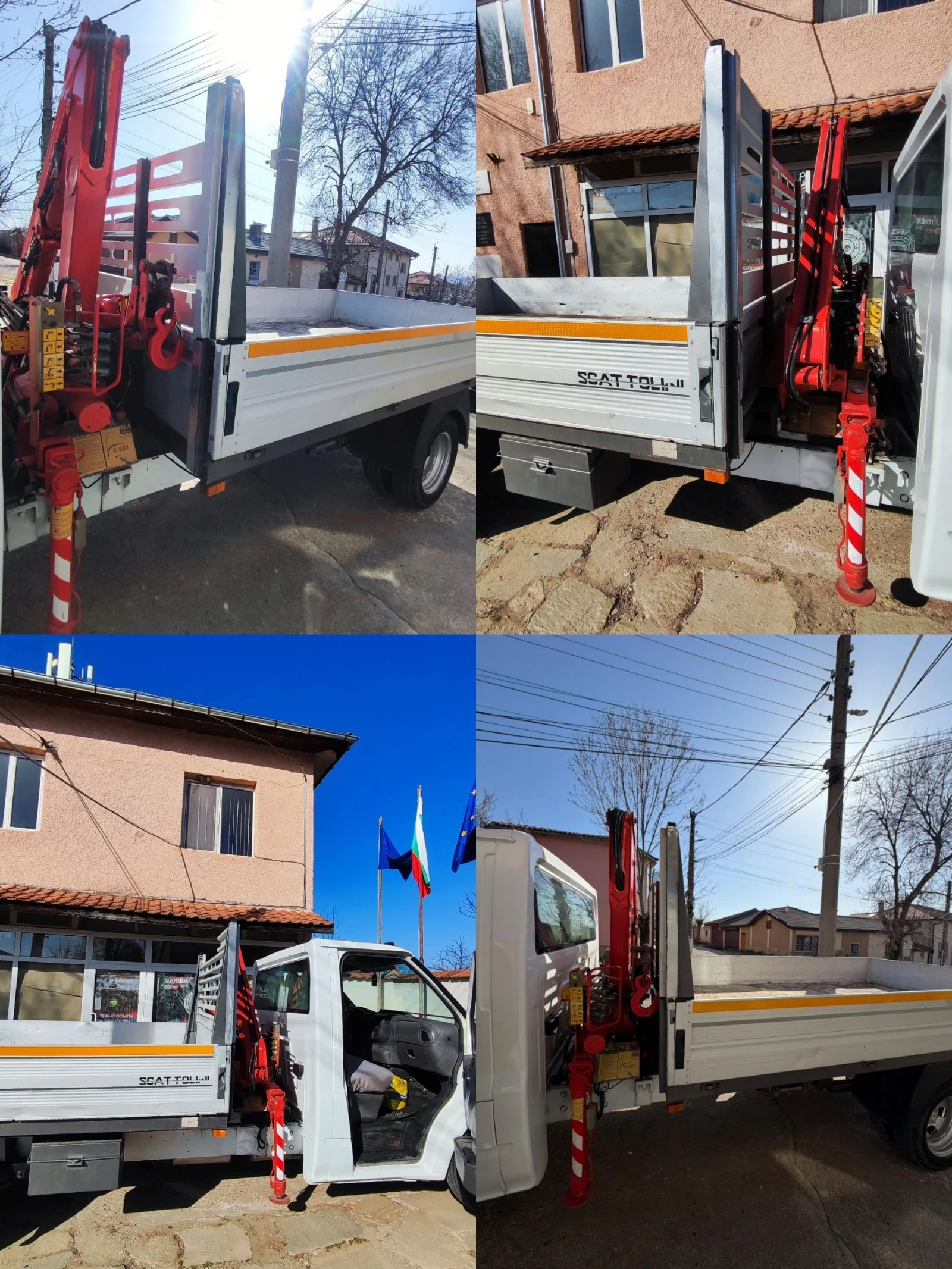 Ford Transit  Кран 1т.КЛИМАТИК, снимка 12 - Бусове и автобуси - 53838044