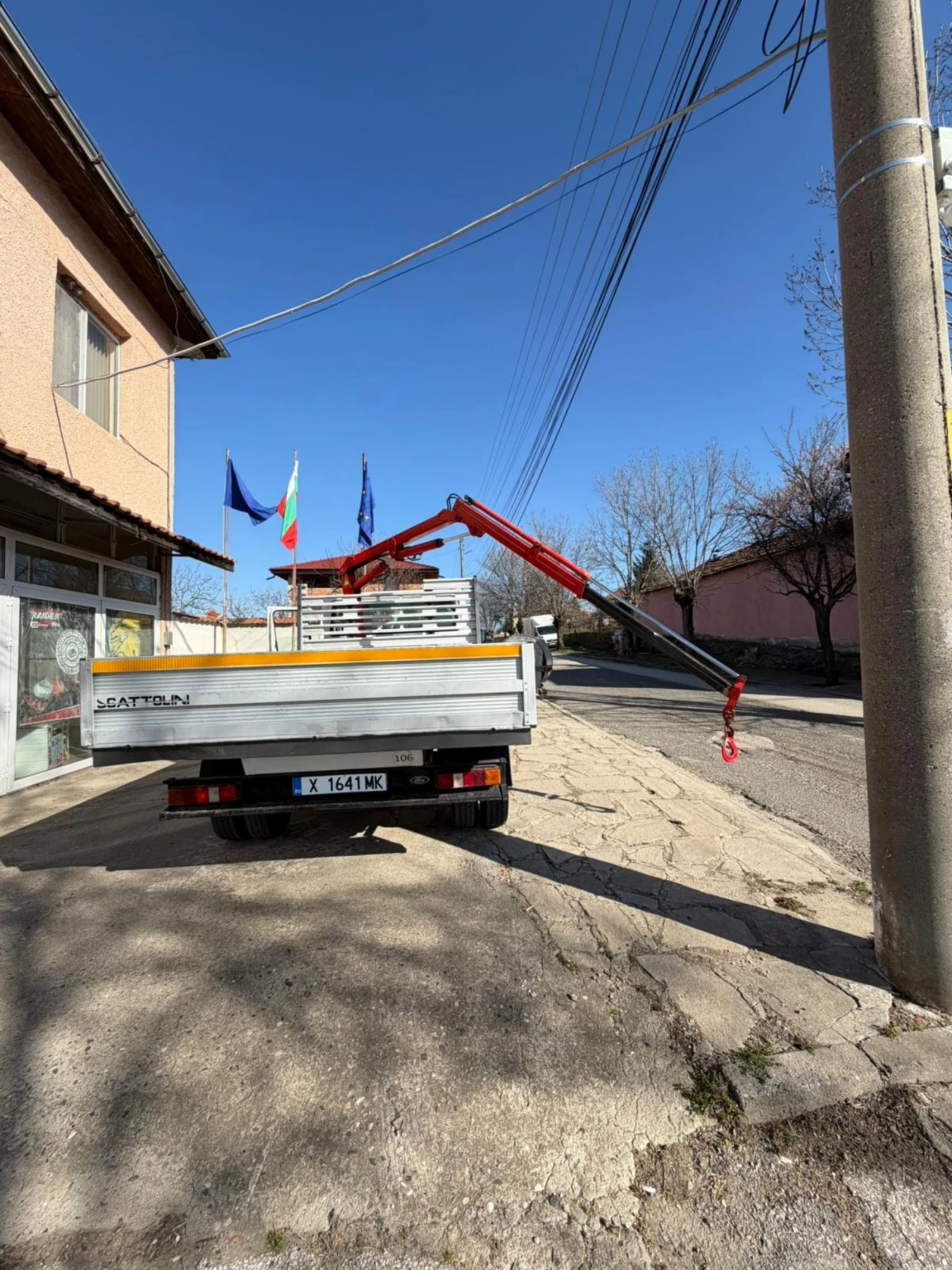 Ford Transit  Кран 1т.КЛИМАТИК, снимка 15 - Бусове и автобуси - 53838044