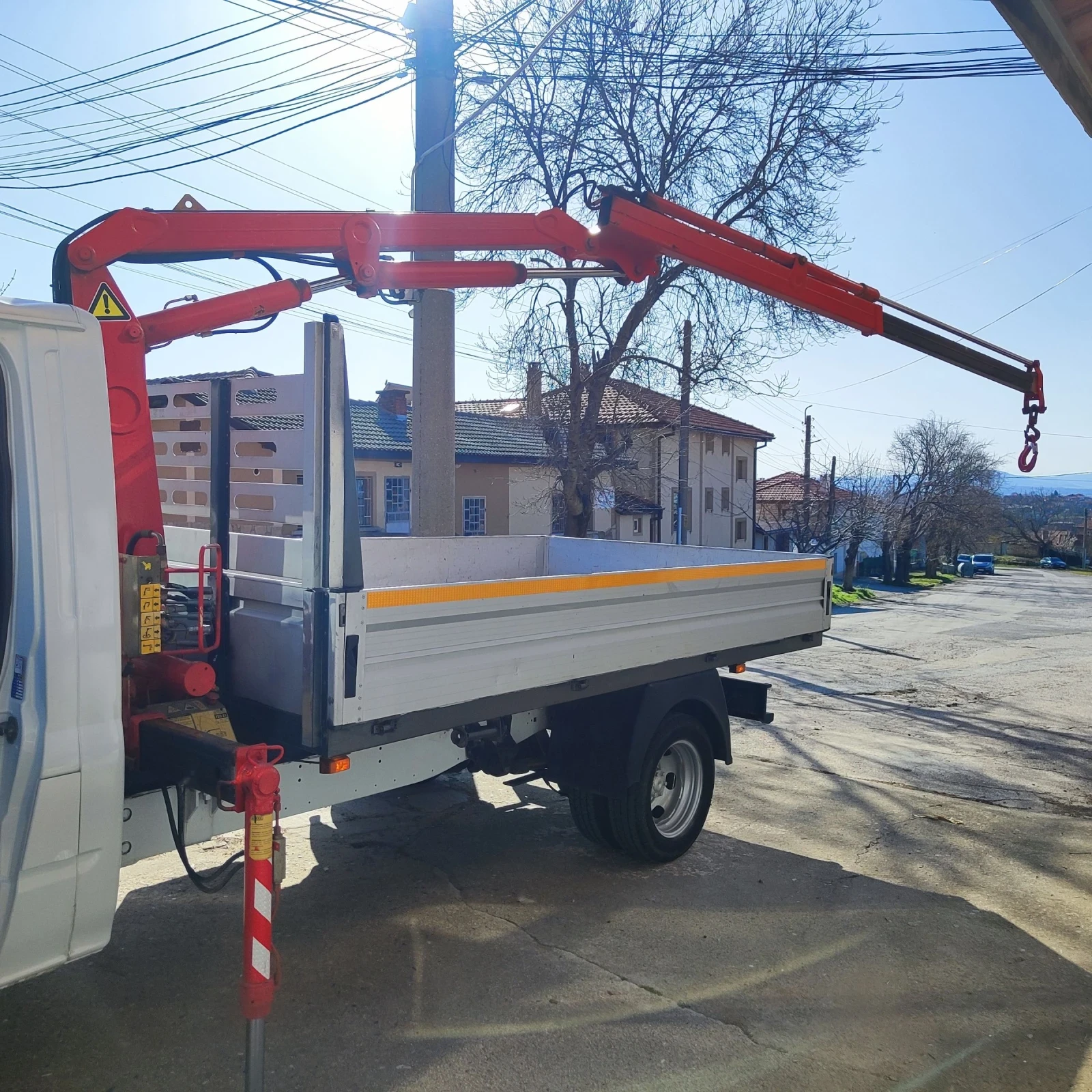 Ford Transit  Кран 1т.КЛИМАТИК