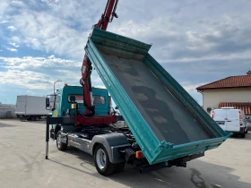 Mercedes-Benz Atego 923 ТРИСТРАНЕН САМОСВАЛ , КРАН 9 М , 6 ЦИЛИНДРОВ , снимка 9
