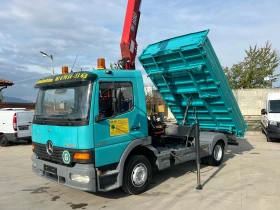 Mercedes-Benz Atego 923 ТРИСТРАНЕН САМОСВАЛ , КРАН 9 М , 6 ЦИЛИНДРОВ , снимка 5