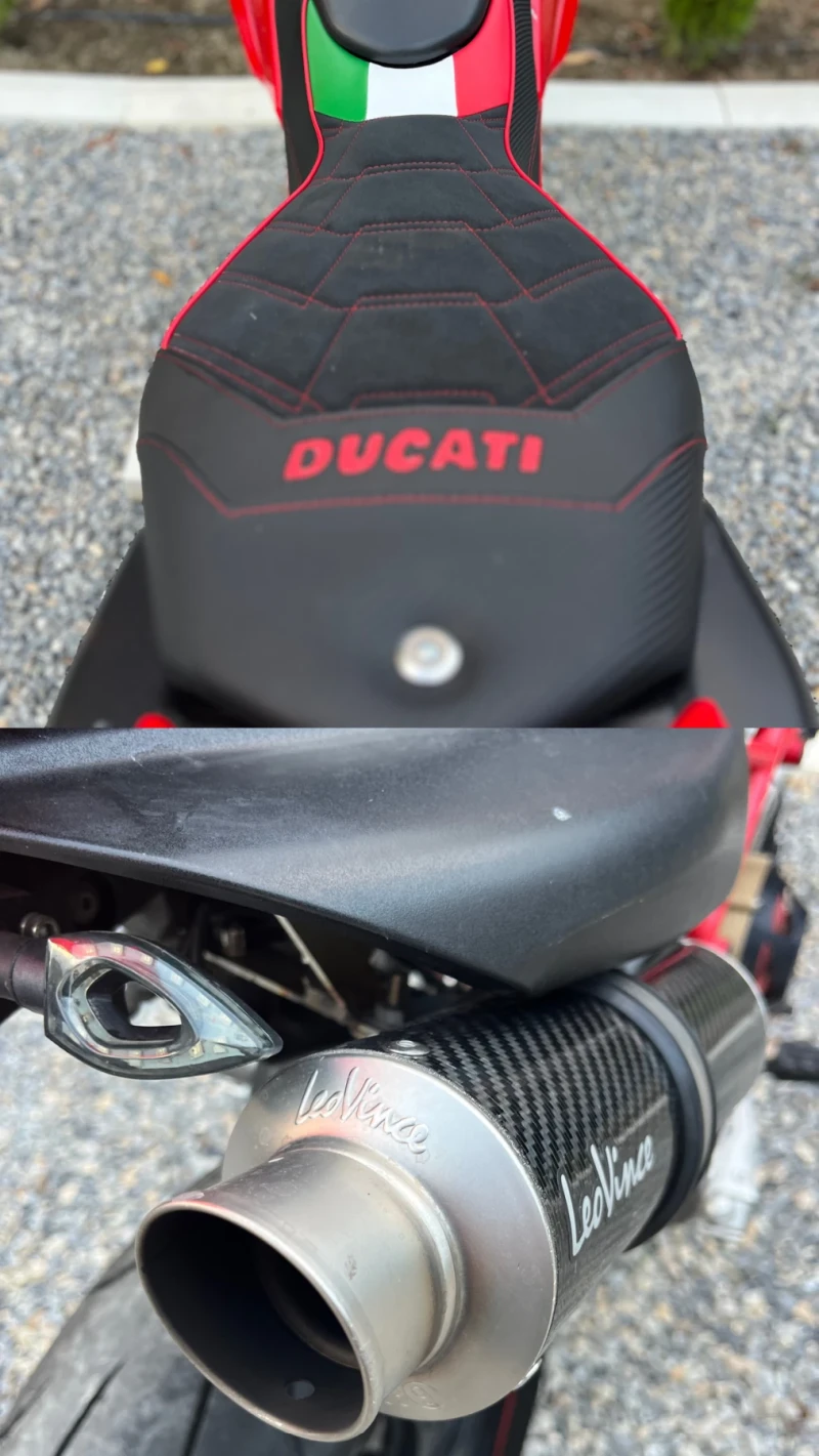 Ducati Hypermotard  1100CC* LEO VINCЕ* TOP* СОБСТВЕН ЛИЗИНГ, снимка 7 - Мотоциклети и мототехника - 51704498