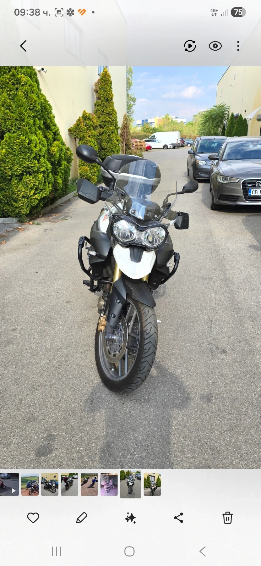 Triumph Tiger, снимка 2 - Мотоциклети и мототехника - 55832645