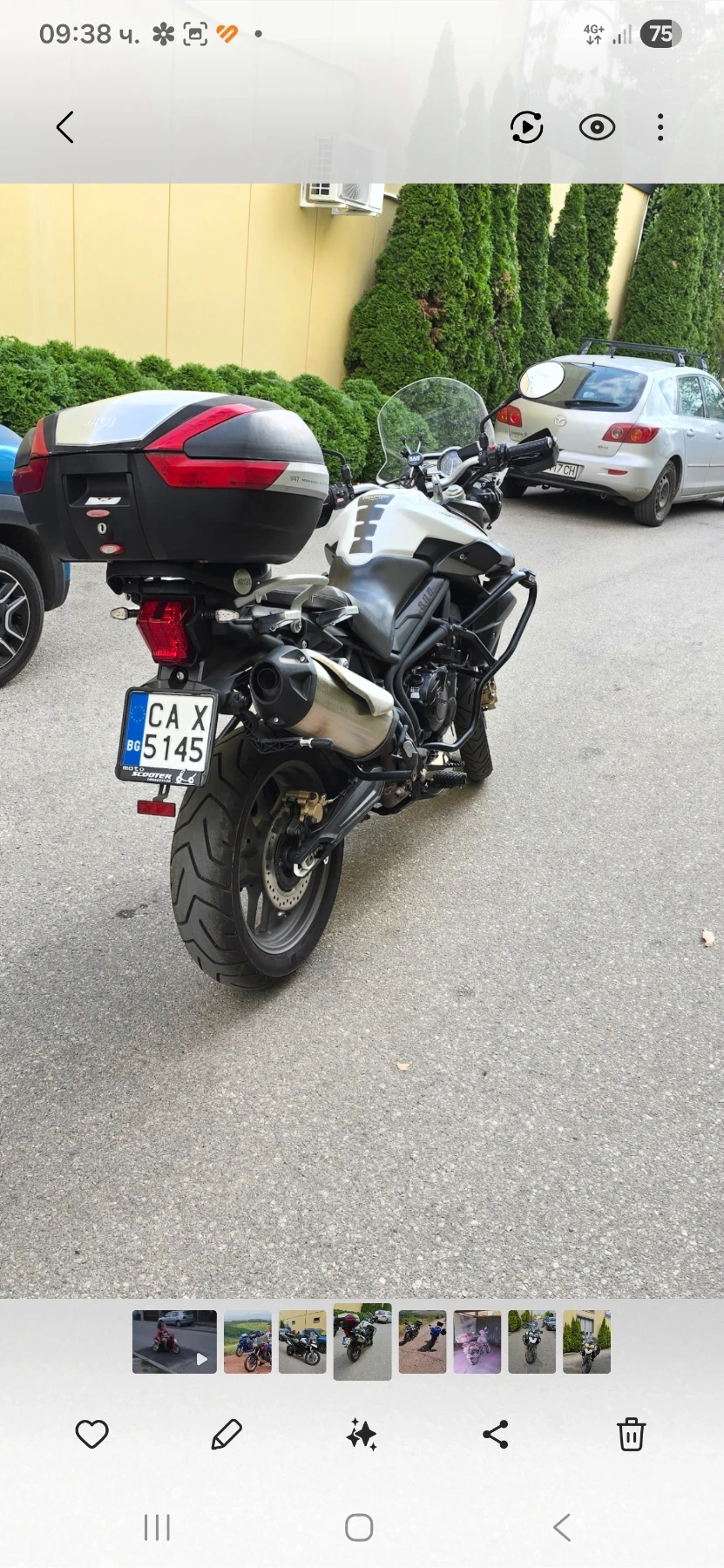 Triumph Tiger, снимка 3 - Мотоциклети и мототехника - 55832645