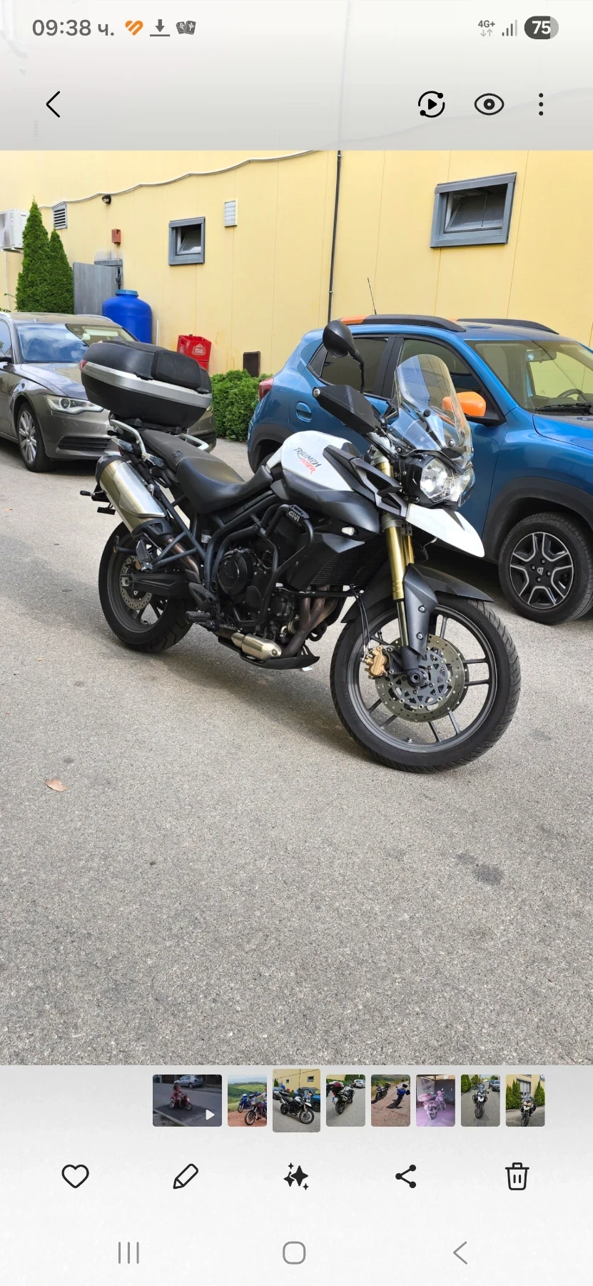 Triumph Tiger, снимка 5 - Мотоциклети и мототехника - 55832645