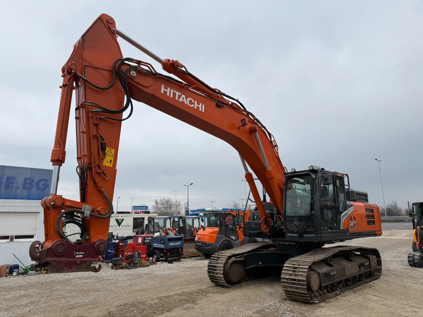 Багер Hitachi ZX 350 LC-7 - изображение 8