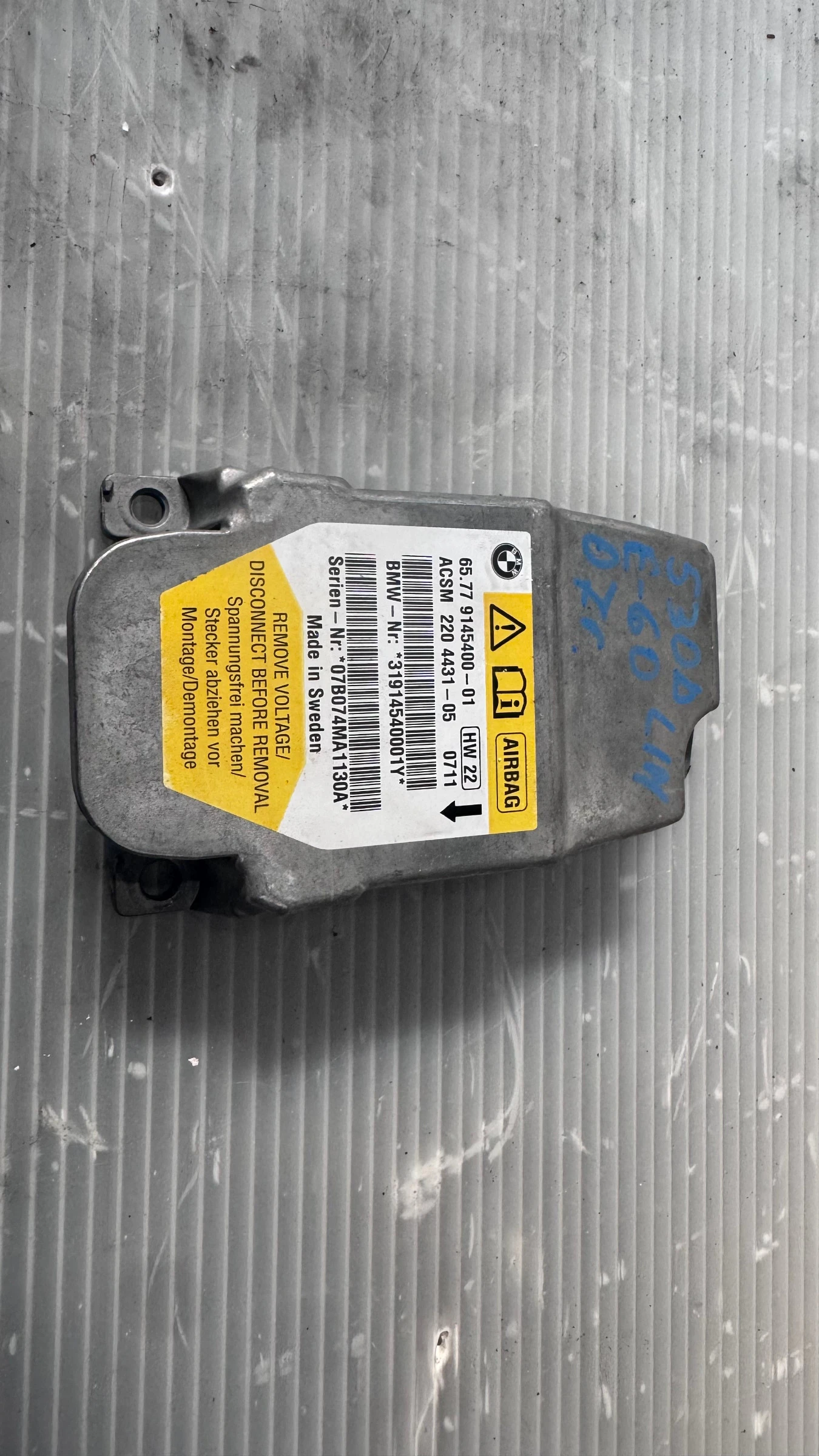 Airbag  /  /  a BMW 530 - 65.779145400-01 / 2204431-05 | Mobile.bg   2