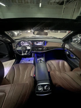 Mercedes-Benz S 500 AMG 6.3 /9ск/4м/Bur360/head-up/distr/панор/ФУЛЛ!!!, снимка 10
