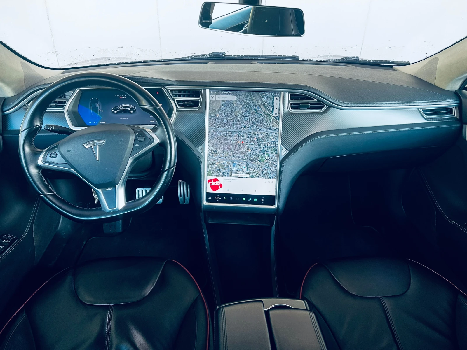 Tesla Model S P85, снимка 7 - Автомобили и джипове - 53750524