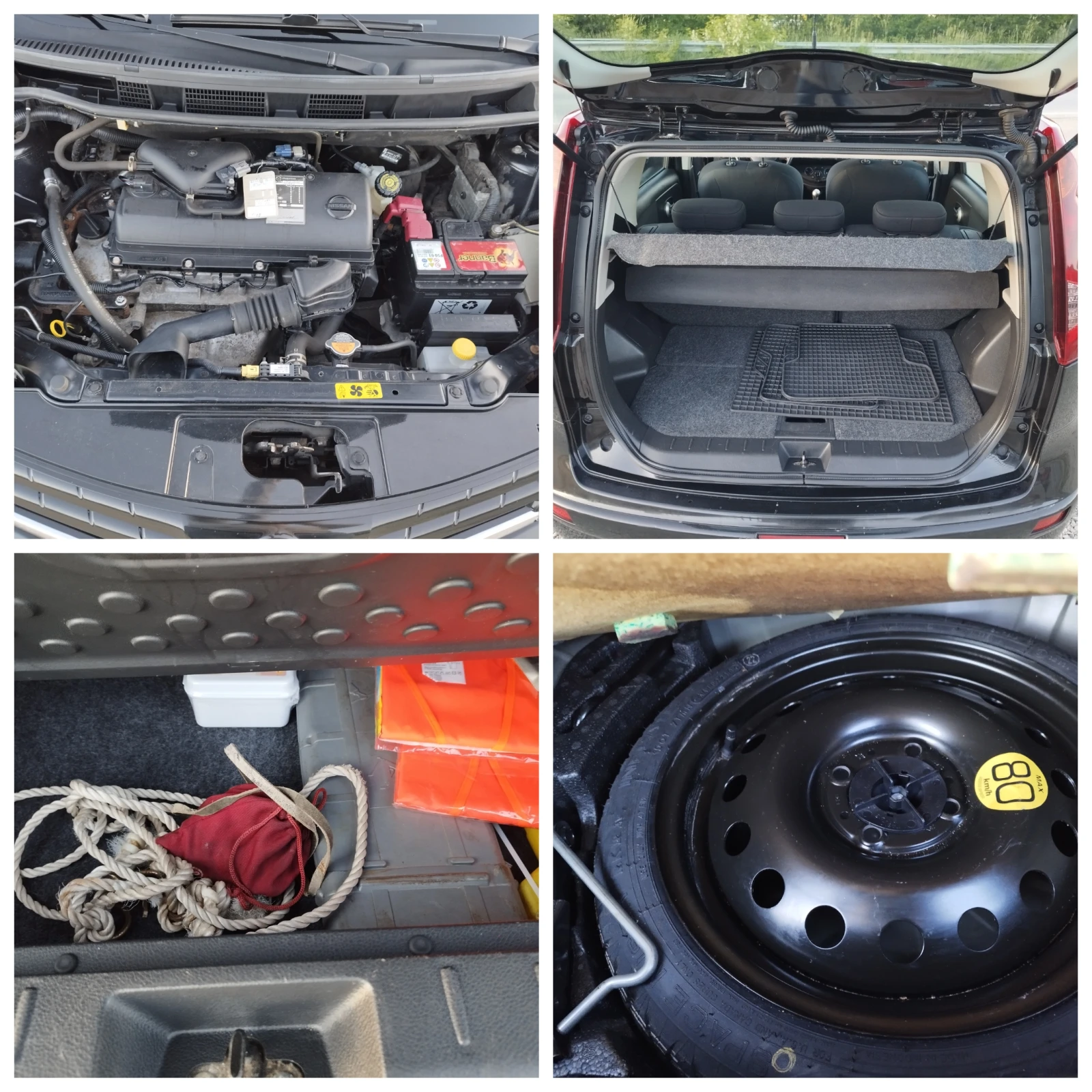 Nissan Note 1.4i 88 kc., снимка 15 - Автомобили и джипове - 54560969