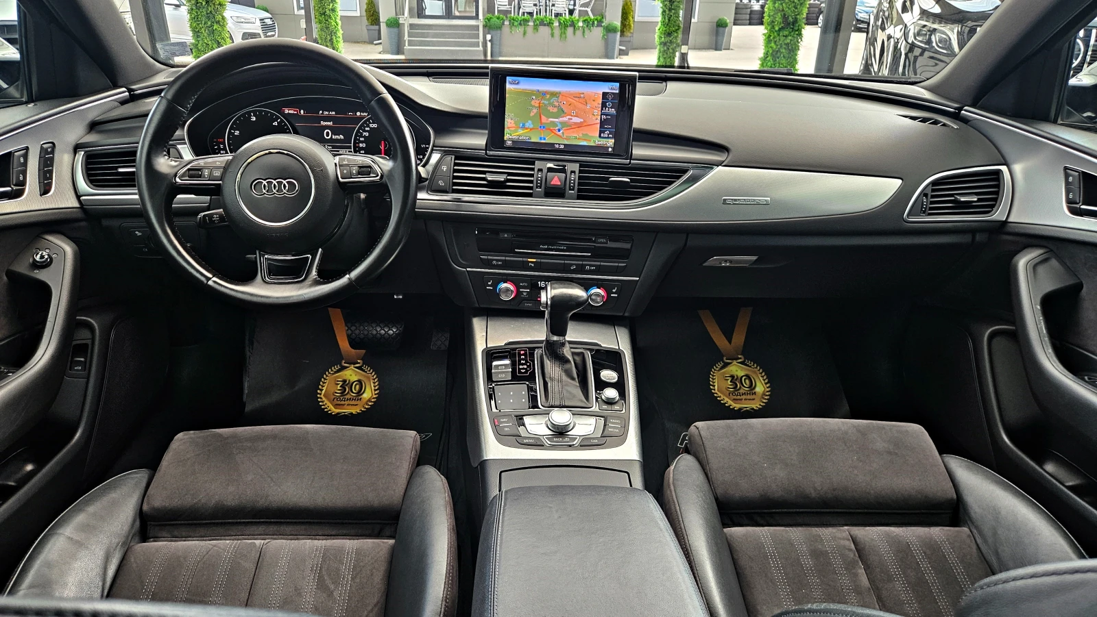 Audi A6 Allroad S-LINE/FULL LED/CAMERA/PANO/ПОДГРЕВ/ПАМЕТ/ПЕЧКА/LI, снимка 9 - Автомобили и джипове - 55021828