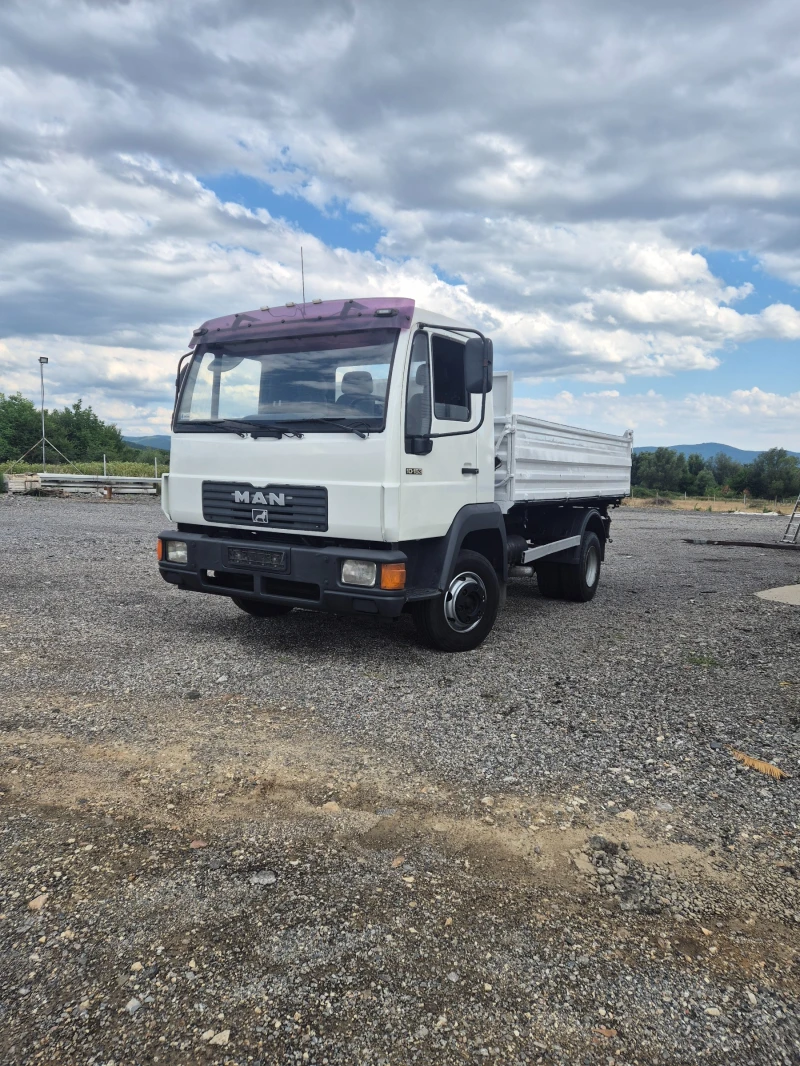 Man 10.150 Тристранен самосвал 10т