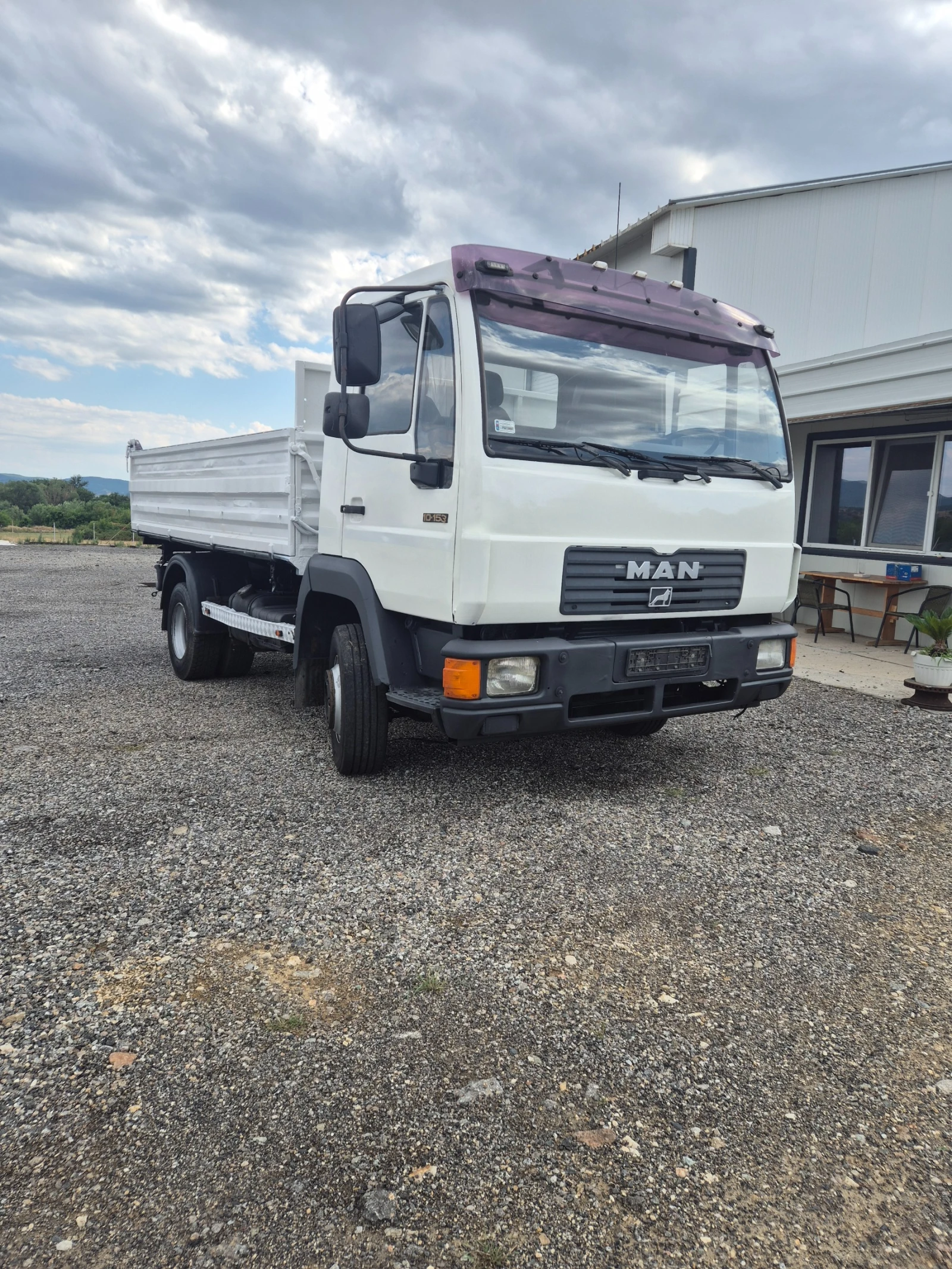 Man 10.150 Тристранен самосвал 10т - изображение 8