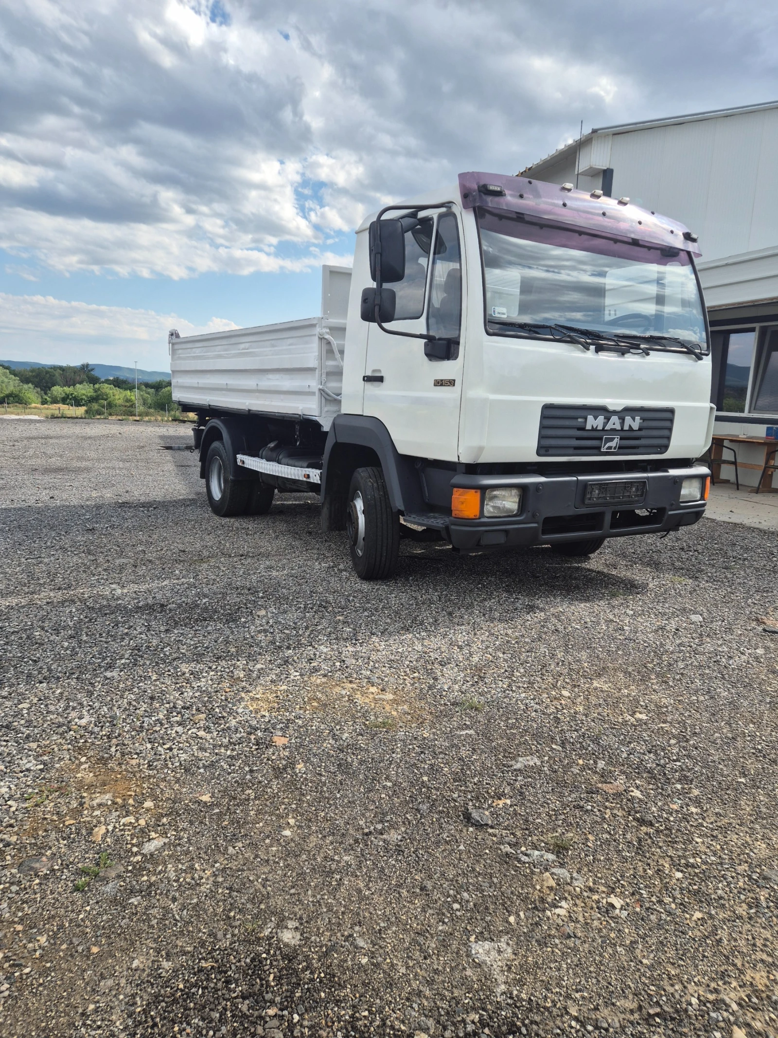 Man 10.150 Тристранен самосвал 10т - изображение 5