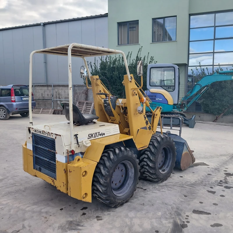 Мини челни товарачи Komatsu SK07-2 * НАЛИЧЕН * ТОП СЪСТОЯНИЕ * , снимка 6 - Индустриална техника - 51258976