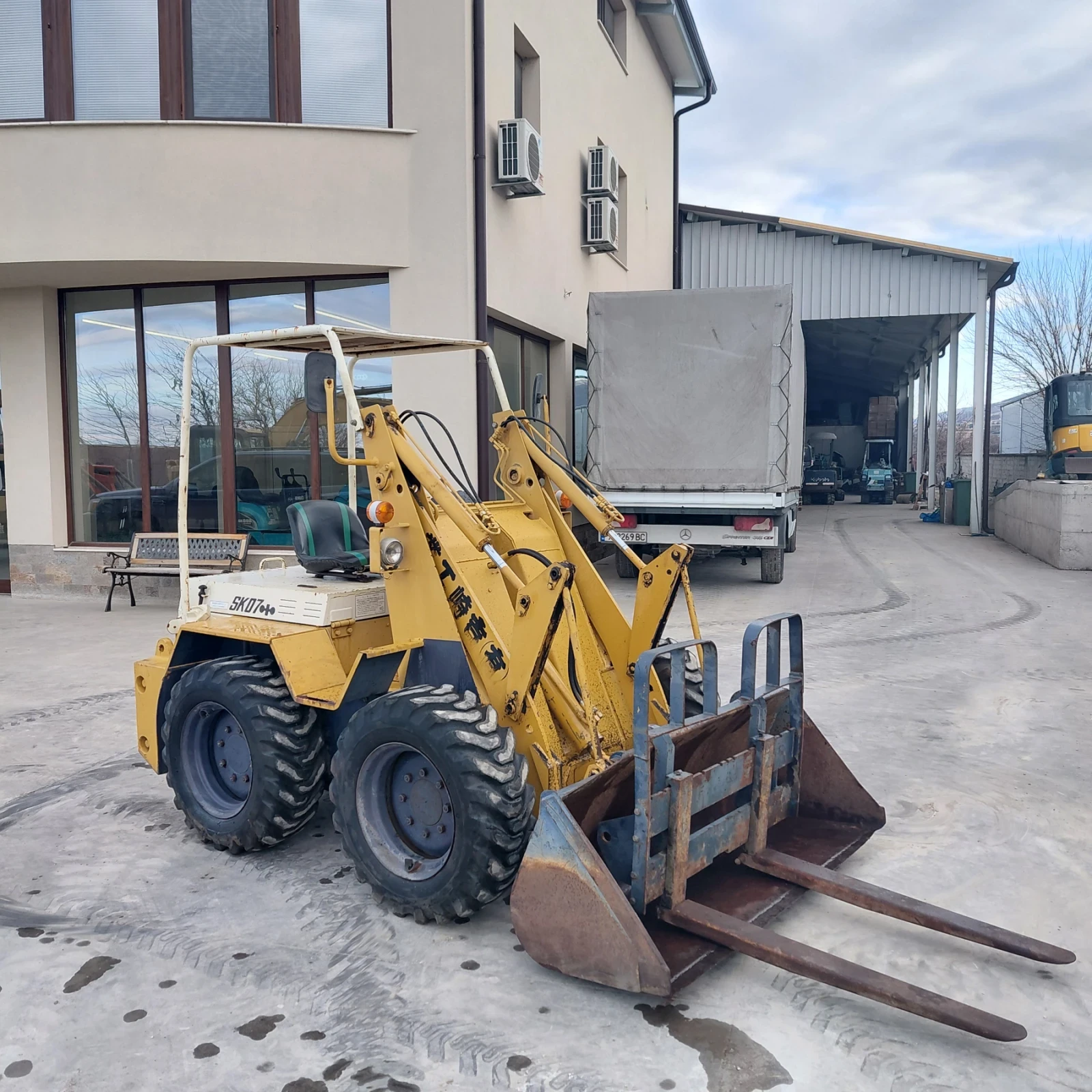 Мини челни товарачи Komatsu SK07-2 * НАЛИЧЕН * ТОП СЪСТОЯНИЕ *  - изображение 8