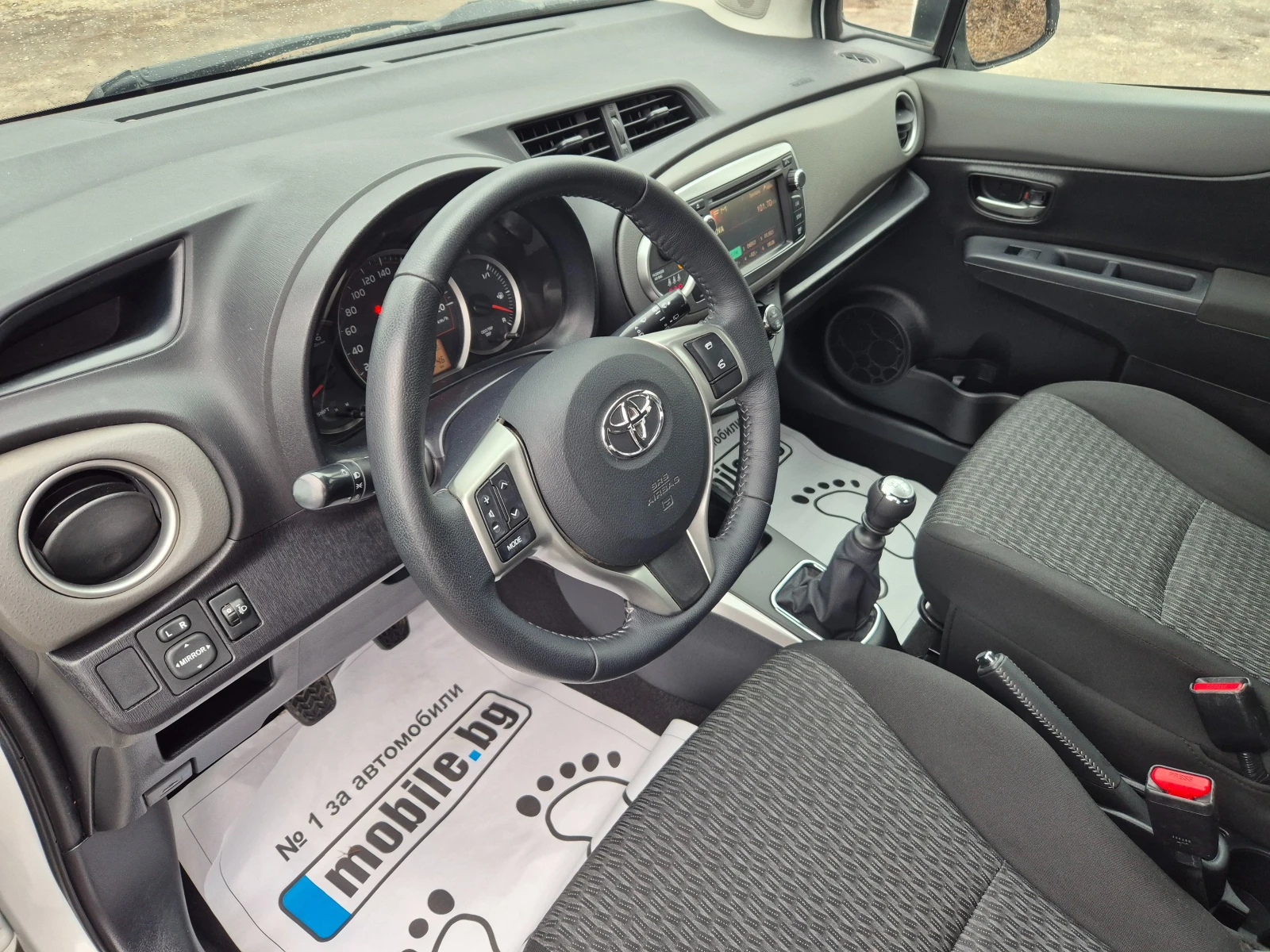 Toyota Yaris 1.4D-4D НОВ ВНОС ИТАЛИЯ БЕЗ РЪЖДИ И ЗАБЕЛЕЖКИ  - изображение 10
