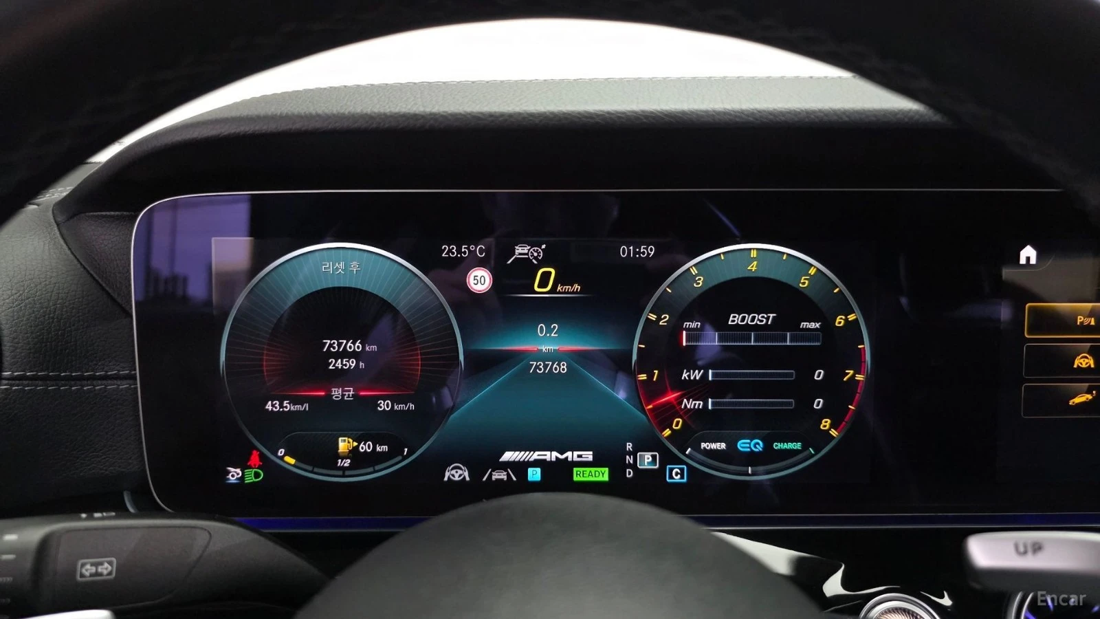 Mercedes-Benz AMG GT 43* 4MATIC+ * ПОДГРЕВ* ОБДУХВАНЕ* 360* ПАНО* HUD* , снимка 7 - Автомобили и джипове - 55486376