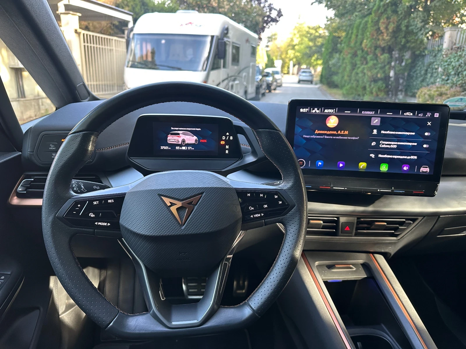 Cupra Born 150kW/62kWh/38000km/HeadUp/Keyless | Mobile.bg � ����������� 7