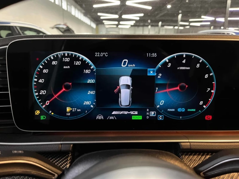 Mercedes-Benz GLE * AMG 53 * CARFAX * БЕЗ ПЪРВОНАЧАЛНА ВНОСКА, снимка 8 - Автомобили и джипове - 53091060
