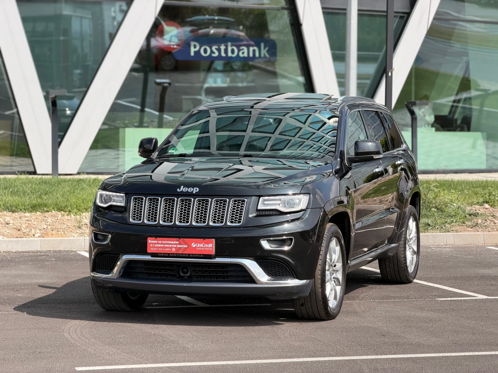 Jeep Grand cherokee 3.0CRD SUMMIT Лизинг през Уникредит по 230 евро