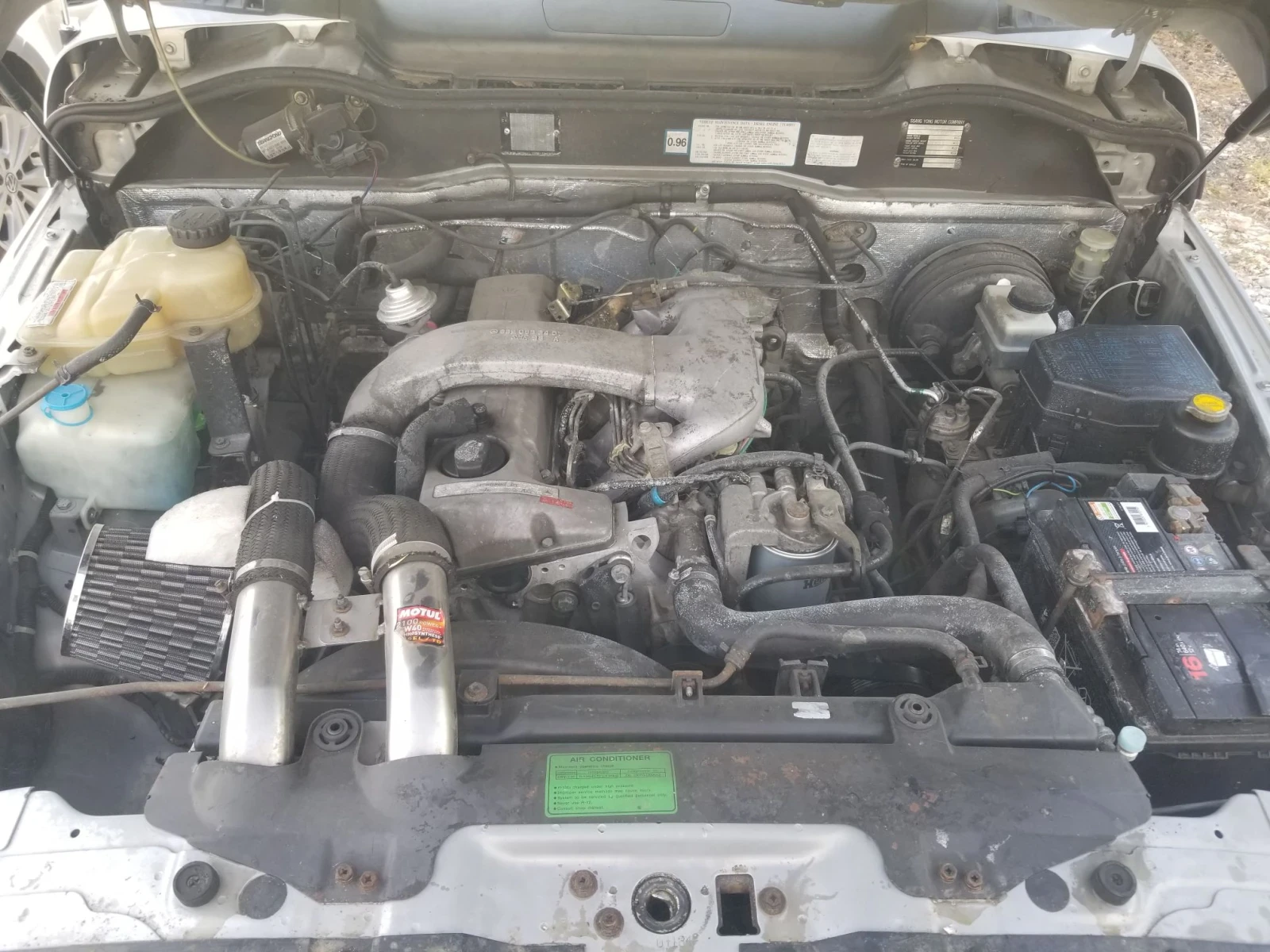 SsangYong Korando 2.9 Mercedes , снимка 7 - Автомобили и джипове - 56429340