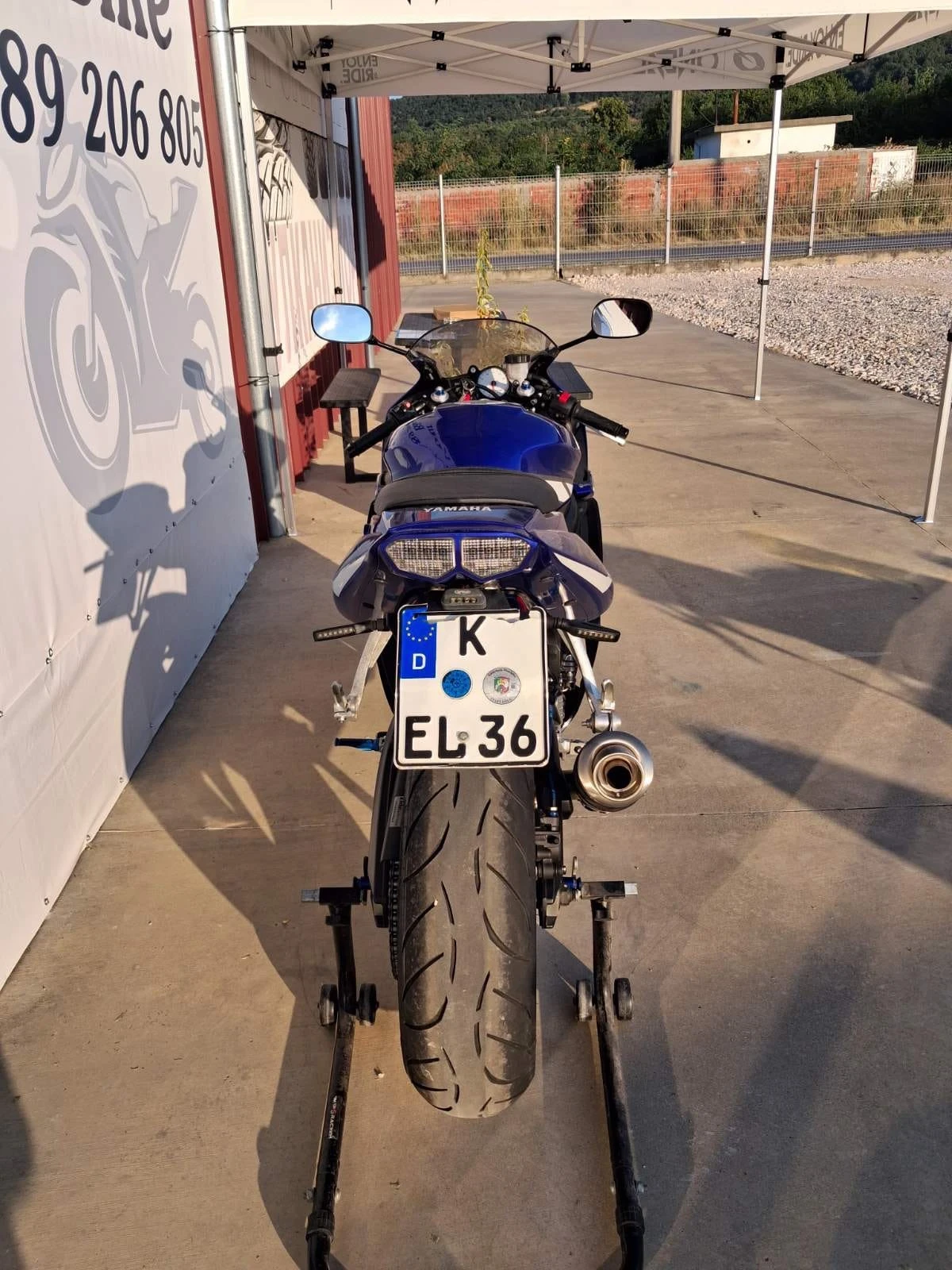 Yamaha YZF-R6 35 kw A2, снимка 7 - Мотоциклети и мототехника - 55485767