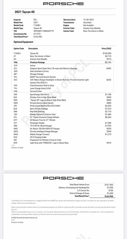 Porsche Taycan * 4S * CARFAX * ФИНАНСИРАНЕ - изображение 10