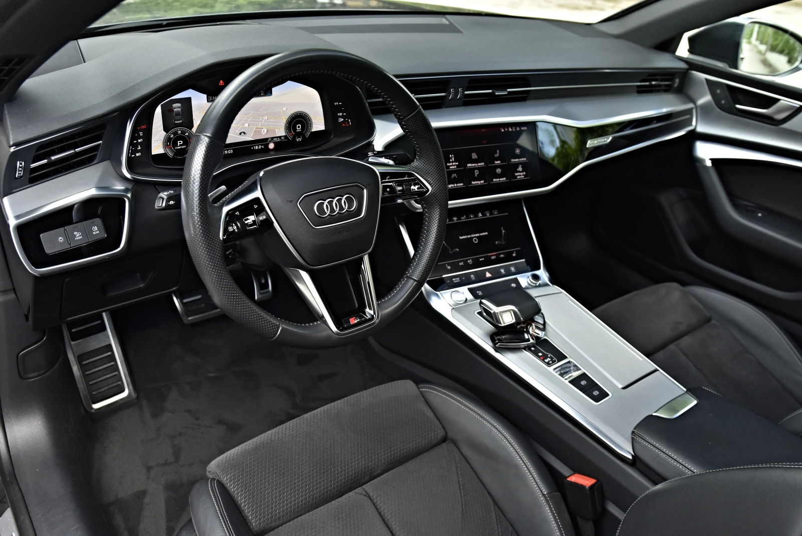 Audi A7 50TDI\3XS line\Headup\Keyless\Panorama\Cam\ACC - изображение 8