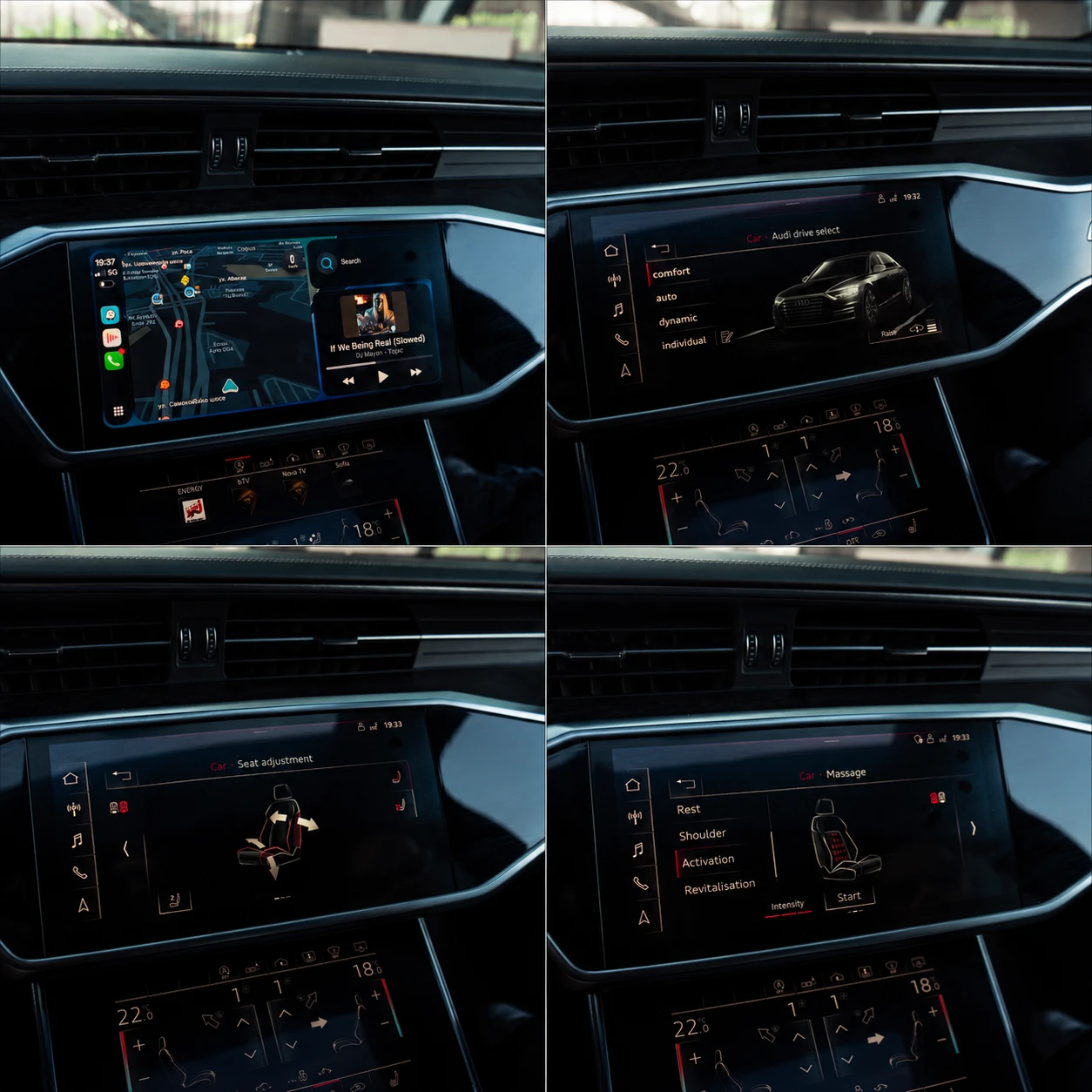 Audi A6 Audi A6 S6* B&O* MATRIX* Масажи* HeadUp* 360кам, снимка 14 - Автомобили и джипове - 54782274