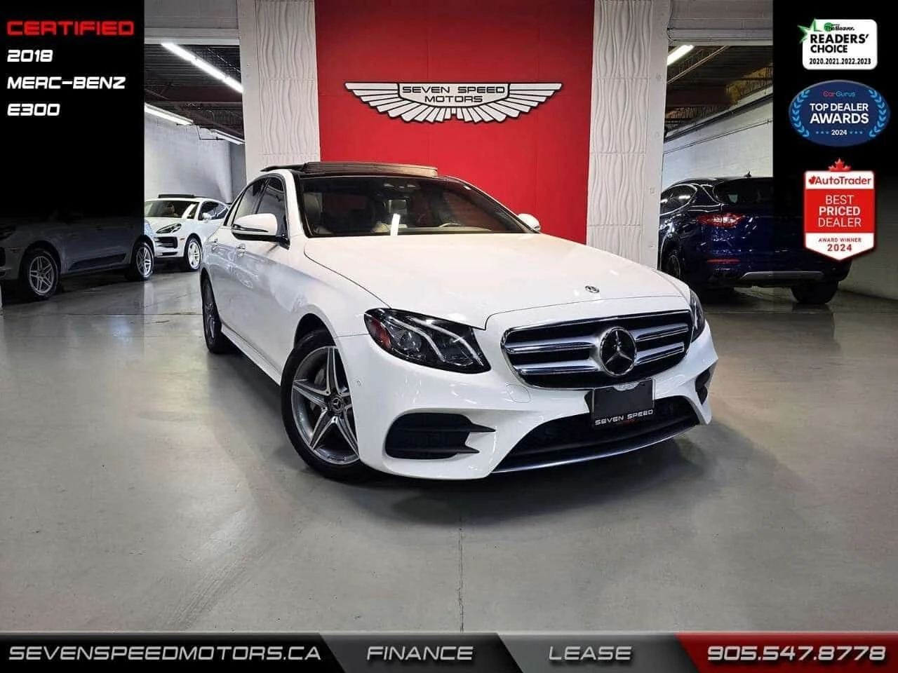 Mercedes-Benz E 300 * E300/CERTIFIED/FINANCE * CARFAX * ЦЕНА ДО БГ