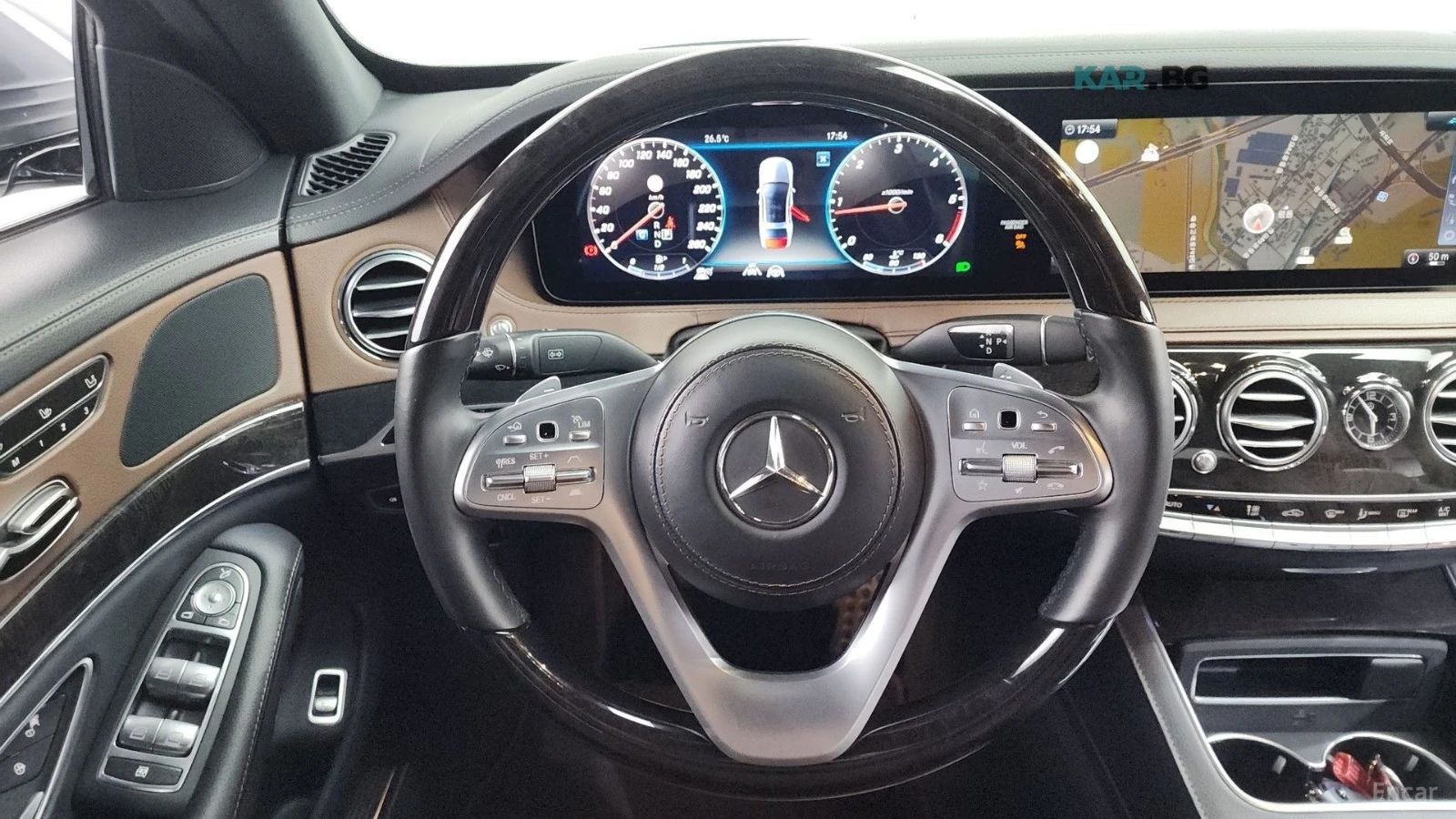 Mercedes-Benz S 350 4MATIC AMG* 360* HUD* КОЖА* ПАНО* ОБДУХВ, снимка 12 - Автомобили и джипове - 55051891