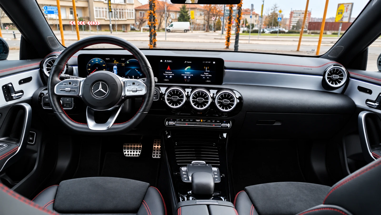 Mercedes-Benz CLA 200 200D * AMG * SPORT * KEYLESS-GO * DISTRONIC *  | Mobile.bg � ����������� 11