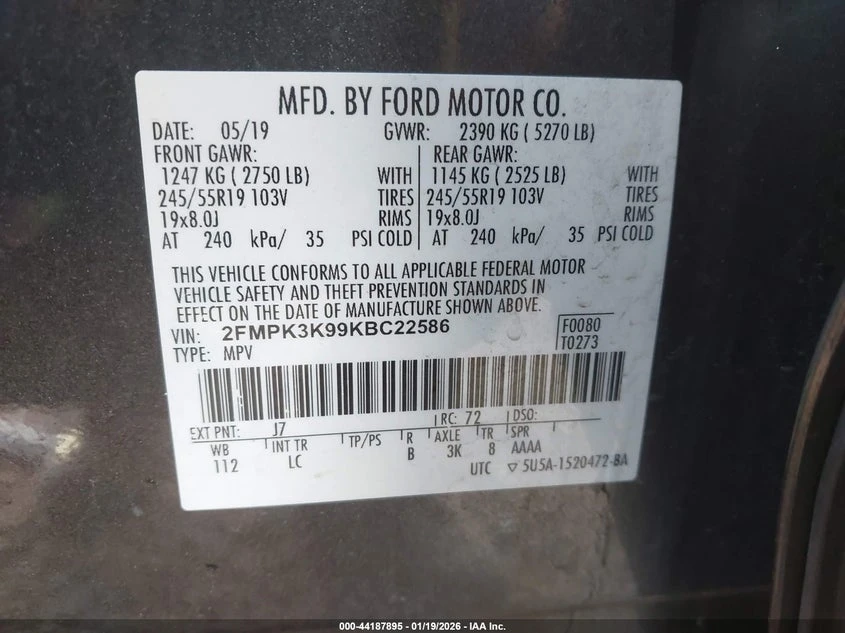 Ford Edge 2.0l Titanium, снимка 9 - Автомобили и джипове - 53816584